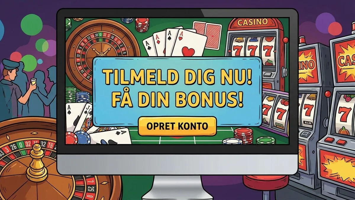 Tilmeld dig med bonus